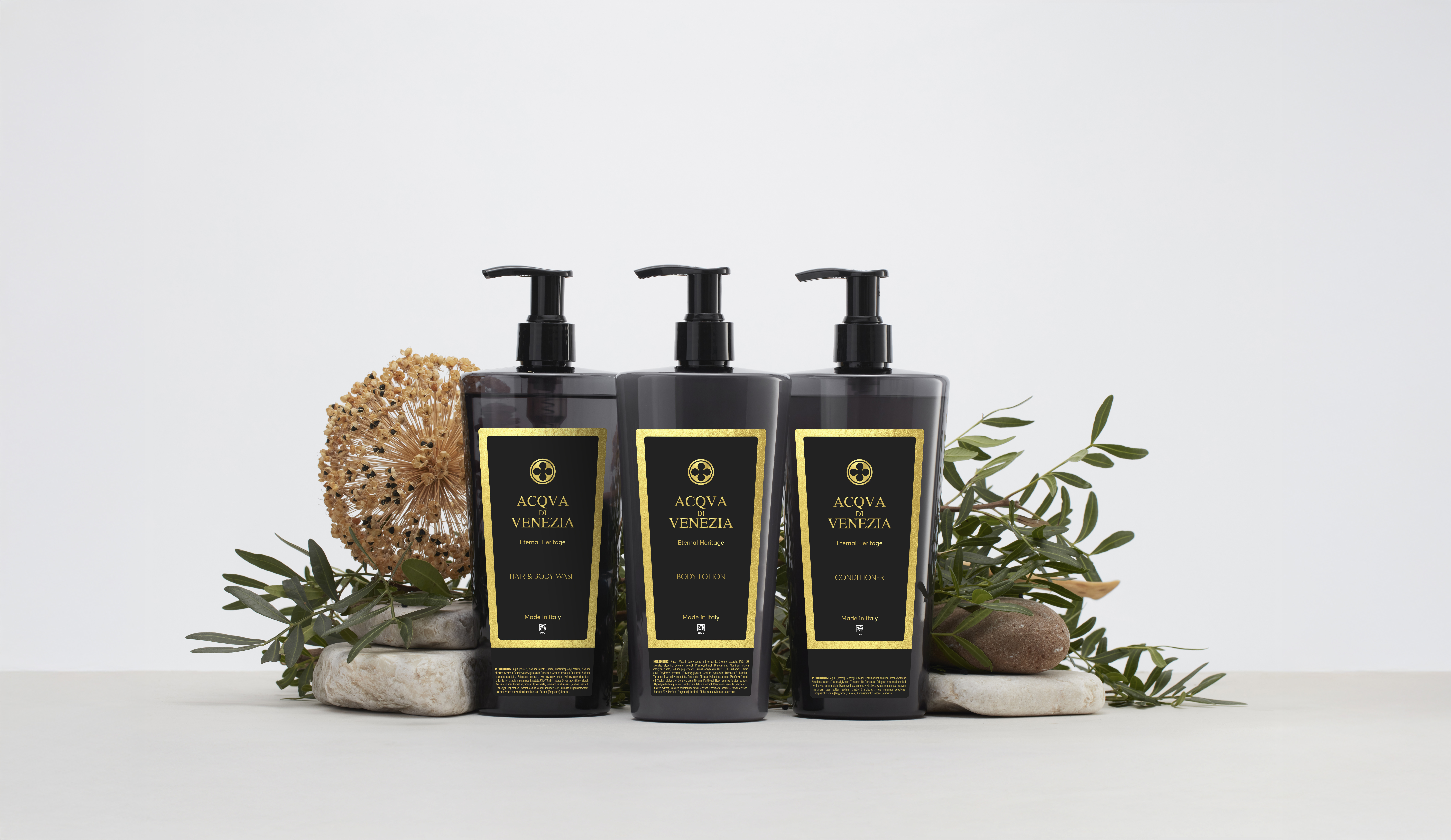 Beauty Escape Hand Soap-Flüssigseife 400ml im Pumpflacon "ACQVA DI VENEZIA"