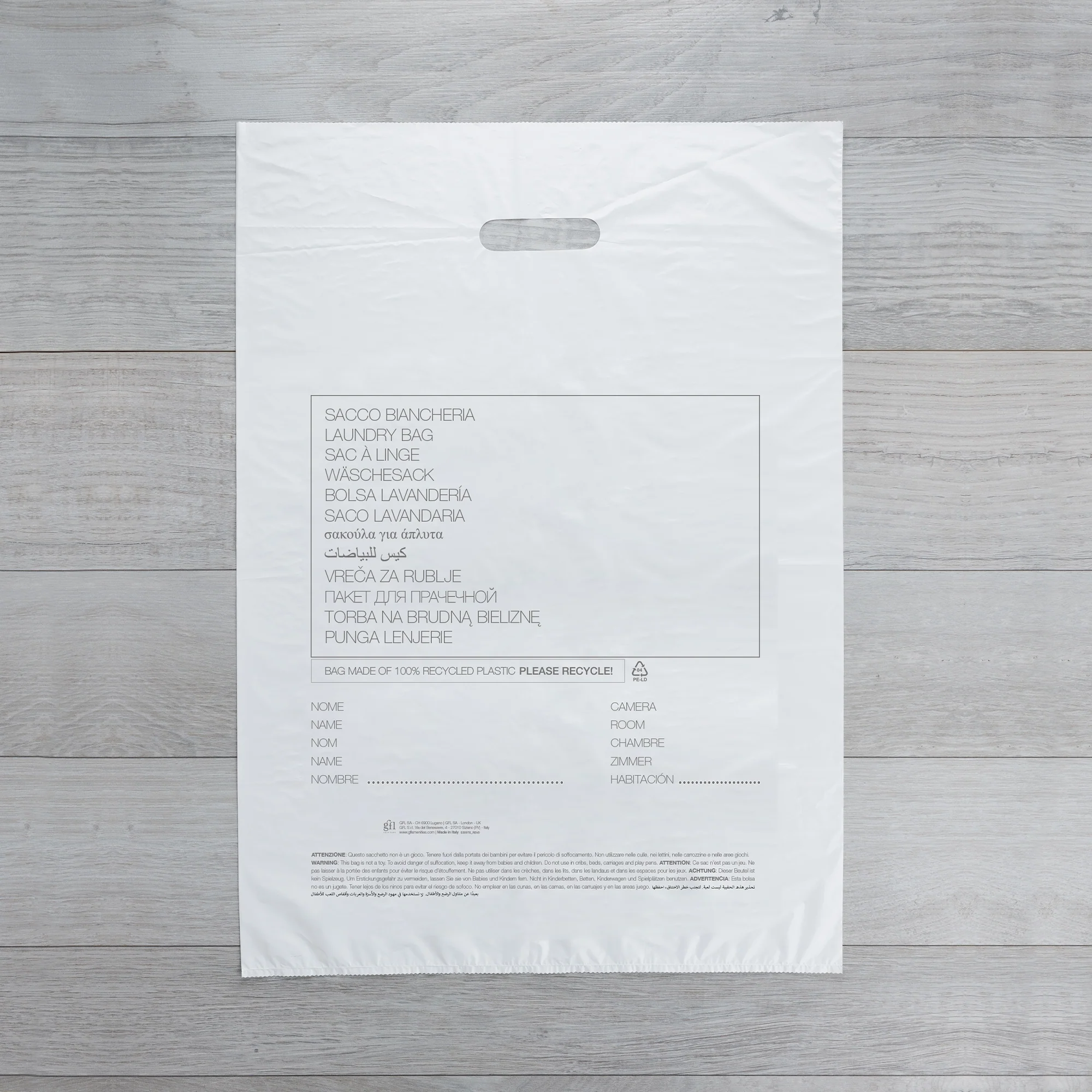 Linea Neutra Wäschetüte aus PE / Laundry Bag