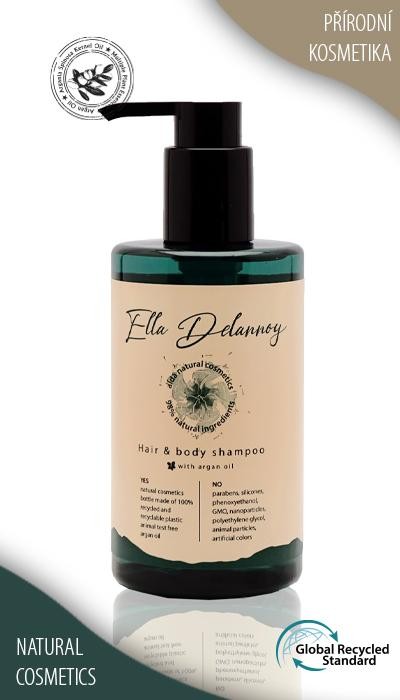 ELLA DELANNOY Haut- und Haarshampoo 310ml im Pumpspender