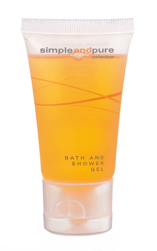 Simple and Pure Bath&Showergel 30ml in Tube
