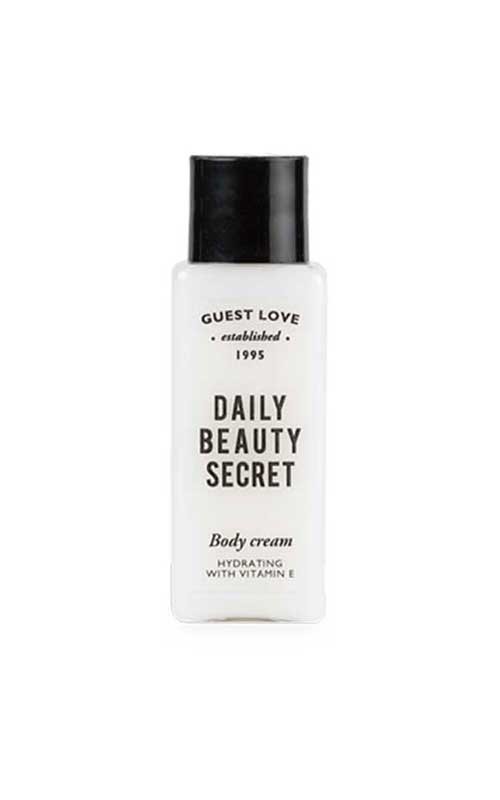 Guest Love Daily Beauty Secret Körpercreme 22ml Flacon